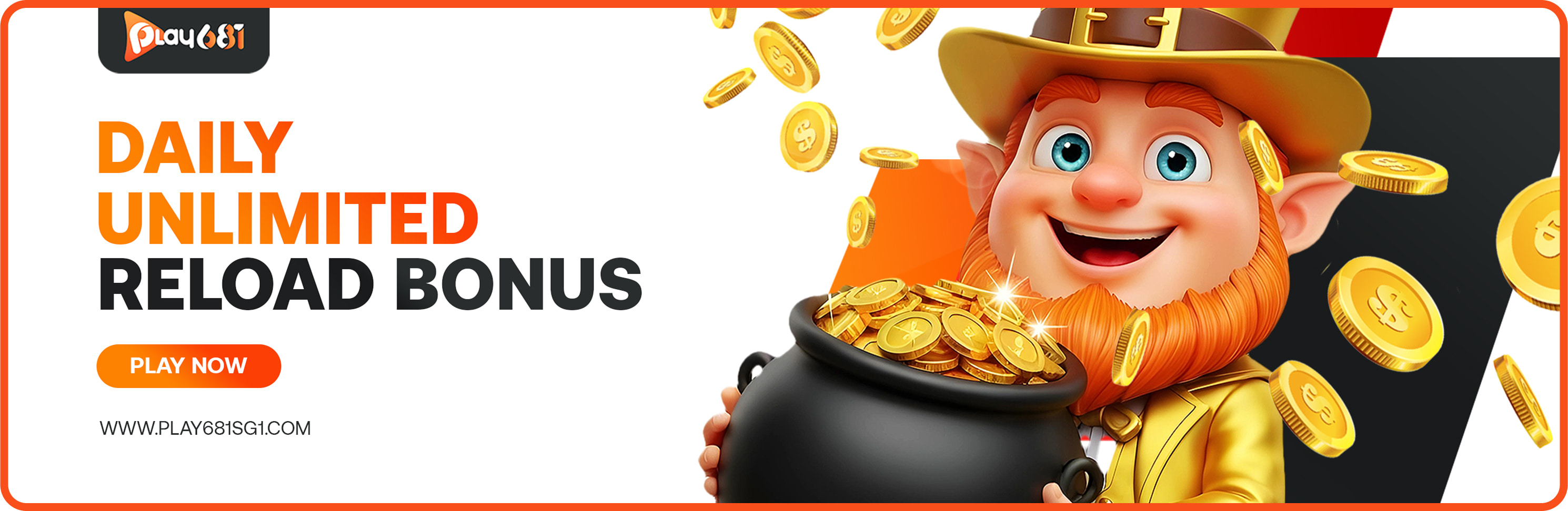 100% Daily Unlimited Reload Bonus